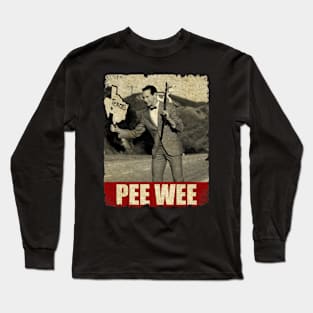 Pee Wee Herman - RETRO STYLE Long Sleeve T-Shirt